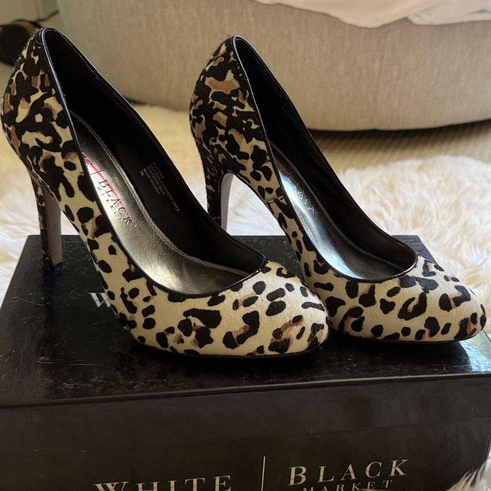 “Panther” Print Women's Heels